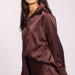 Myla Top - Brown-blouse- Hometown Style HTS, women's in store and online boutique located in Ingersoll, Ontario