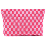 Checkered Makeup Pouch-Accessories- Hometown Style HTS, women's in store and online boutique located in Ingersoll, Ontario