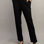 Relaxed Dress Pants - Black-dress pants- Hometown Style HTS, women's in store and online boutique located in Ingersoll, Ontario