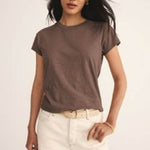 Modern Slub Tee - Tavern-Casual Tops- Hometown Style HTS, women's in store and online boutique located in Ingersoll, Ontario