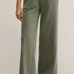 Hunter Knit Pant - Hunter Green-bottoms- Hometown Style HTS, women's in store and online boutique located in Ingersoll, Ontario