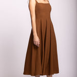 Willa Dress - Brown-dress- Hometown Style HTS, women's in store and online boutique located in Ingersoll, Ontario
