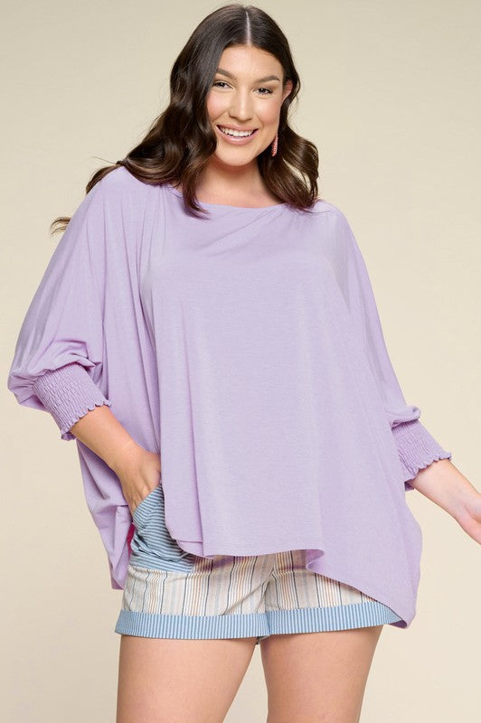 Solid Knit Top - EX - Lavender- Hometown Style HTS, women's in store and online boutique located in Ingersoll, Ontario