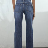 High Rise Boyfriend Medium Wash-Pants- Hometown Style HTS, women's in store and online boutique located in Ingersoll, Ontario