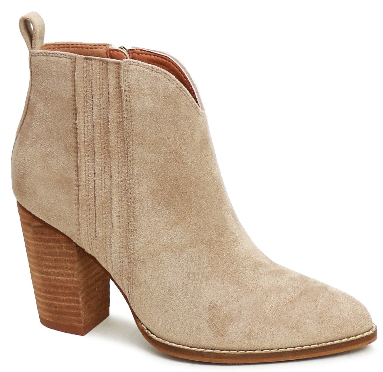 Short Western Bootie-Shoes- Hometown Style HTS, women's in store and online boutique located in Ingersoll, Ontario