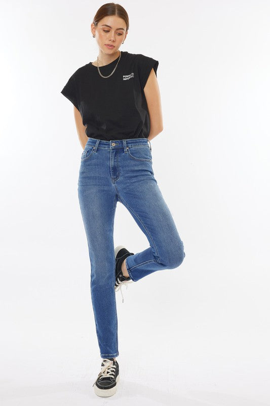 High Rise, Cigarette Fit-denim- Hometown Style HTS, women's in store and online boutique located in Ingersoll, Ontario