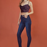 High Rise Super Skinny - Dark-Pants- Hometown Style HTS, women's in store and online boutique located in Ingersoll, Ontario