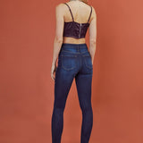 High Rise Super Skinny - Dark-Pants- Hometown Style HTS, women's in store and online boutique located in Ingersoll, Ontario