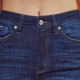 High Rise Super Skinny - Dark-Pants- Hometown Style HTS, women's in store and online boutique located in Ingersoll, Ontario